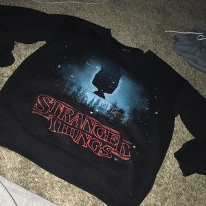 stranger things sweatshirt
